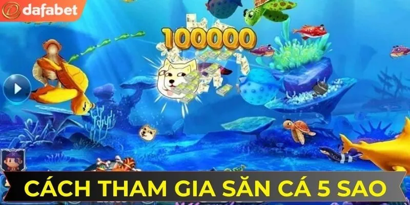 Các bước tham gia săn cá 5 sao tại DAFABET
