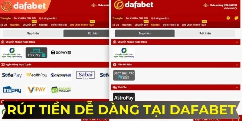 Vấn đề đề giao dịch tiền phổ biến trong các câu hỏi thường gặp DAFABET