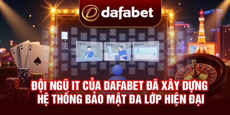 Đội ngũ IT của DAFABET đã xây dựng hệ thống bảo mật đa lớp hiện đại
